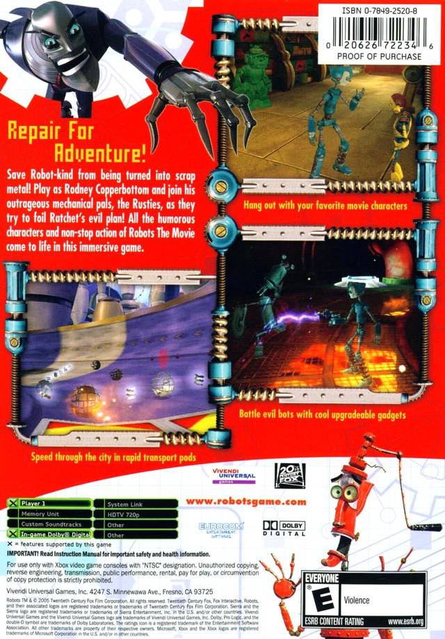 Robots - Xbox - Retro Island Gaming