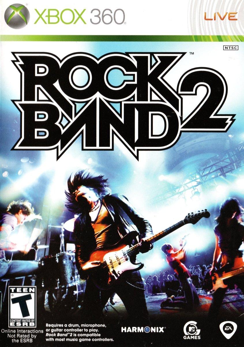 Rock Band 2 (game only) - Xbox 360 - Retro Island Gaming