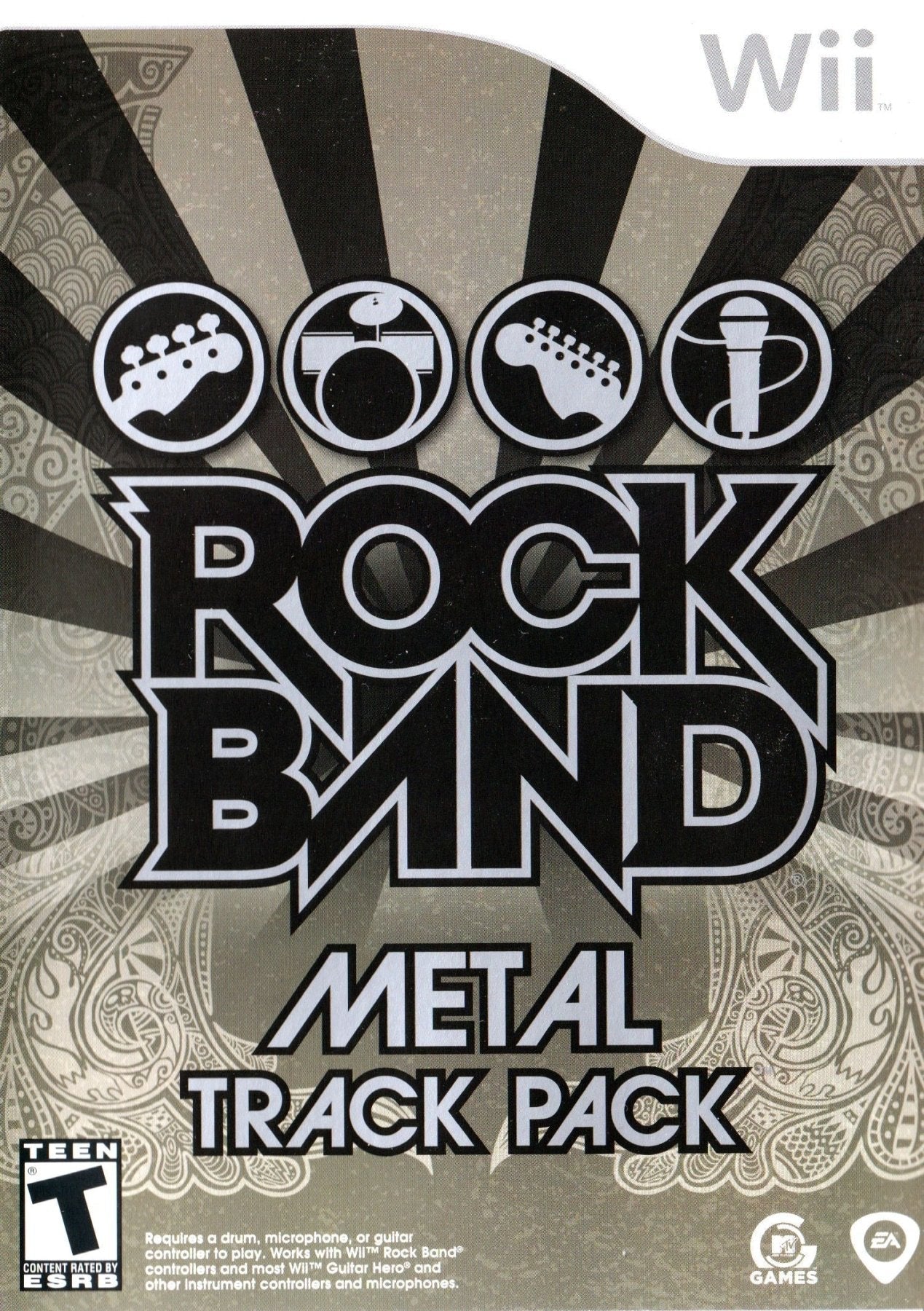Rock Band Track Pack: Metal - Wii – Retro Island Gaming