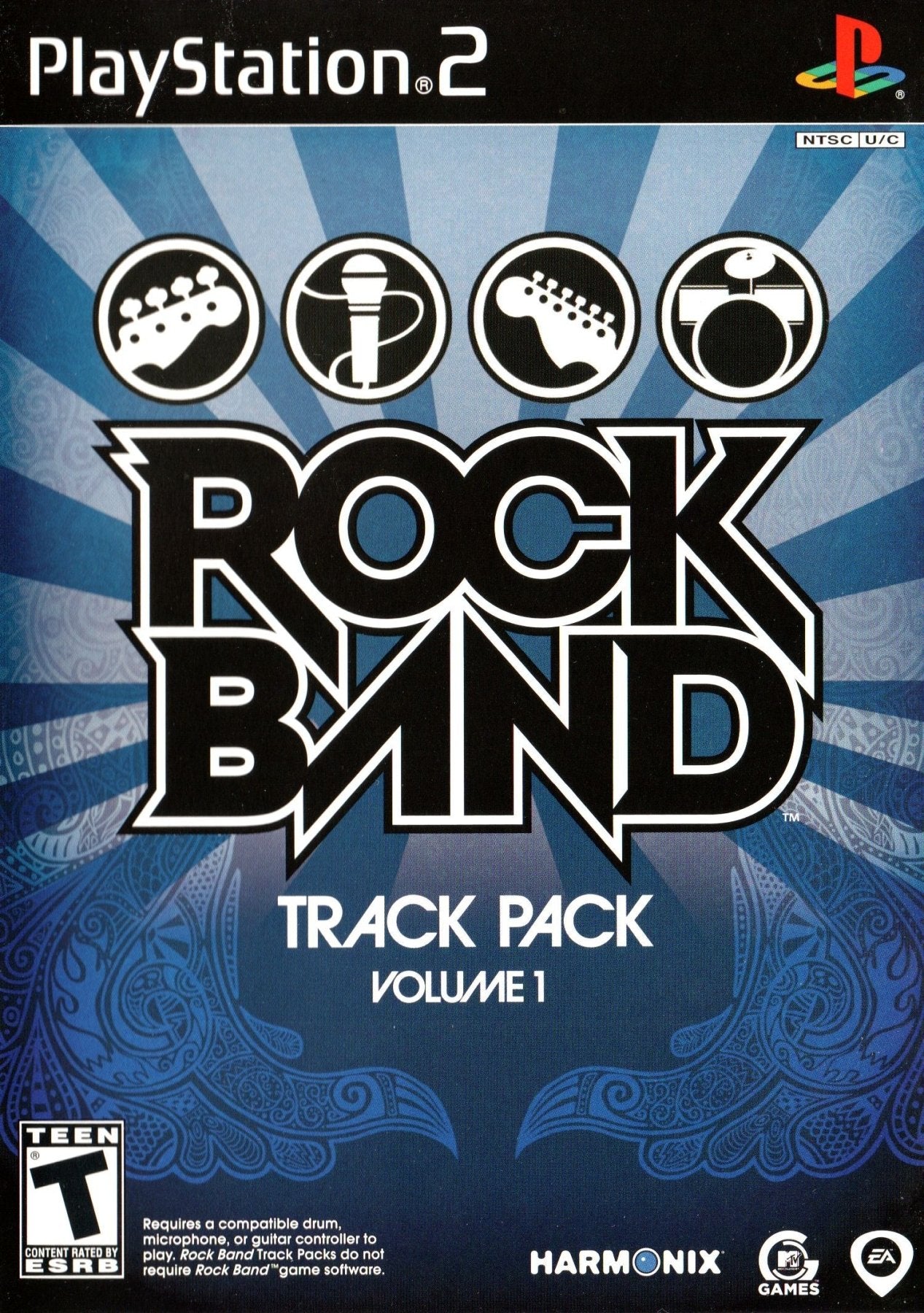 Rock Band Track Pack Volume 1 - Playstation 2 - Retro Island Gaming