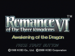 Romance of the Three Kingdoms VI - Playstation - Retro Island Gaming