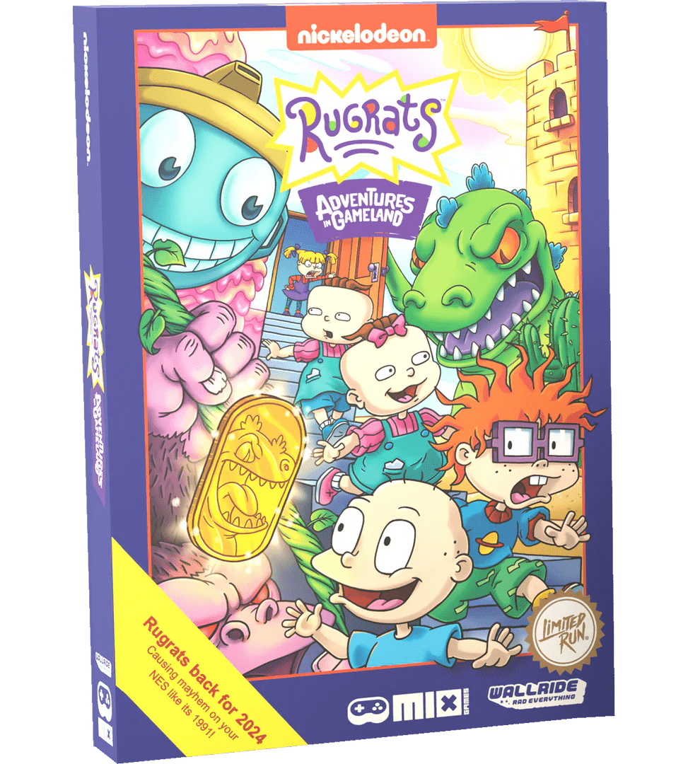 Rugrats: Adventures in Gameland - NES [PREORDER] - Retro Island Gaming