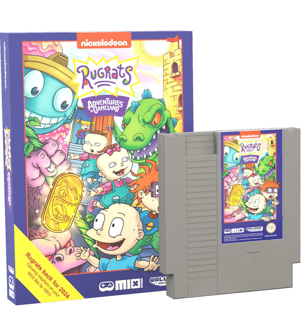 Rugrats: Adventures in Gameland - NES [PREORDER] - Retro Island Gaming