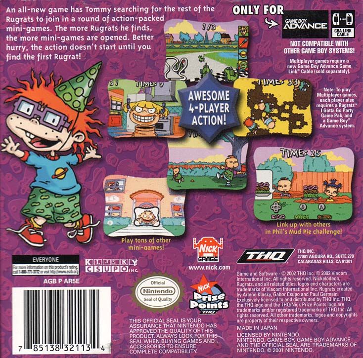 Rugrats I Gotta Go Party - GameBoy Advance - Retro Island Gaming
