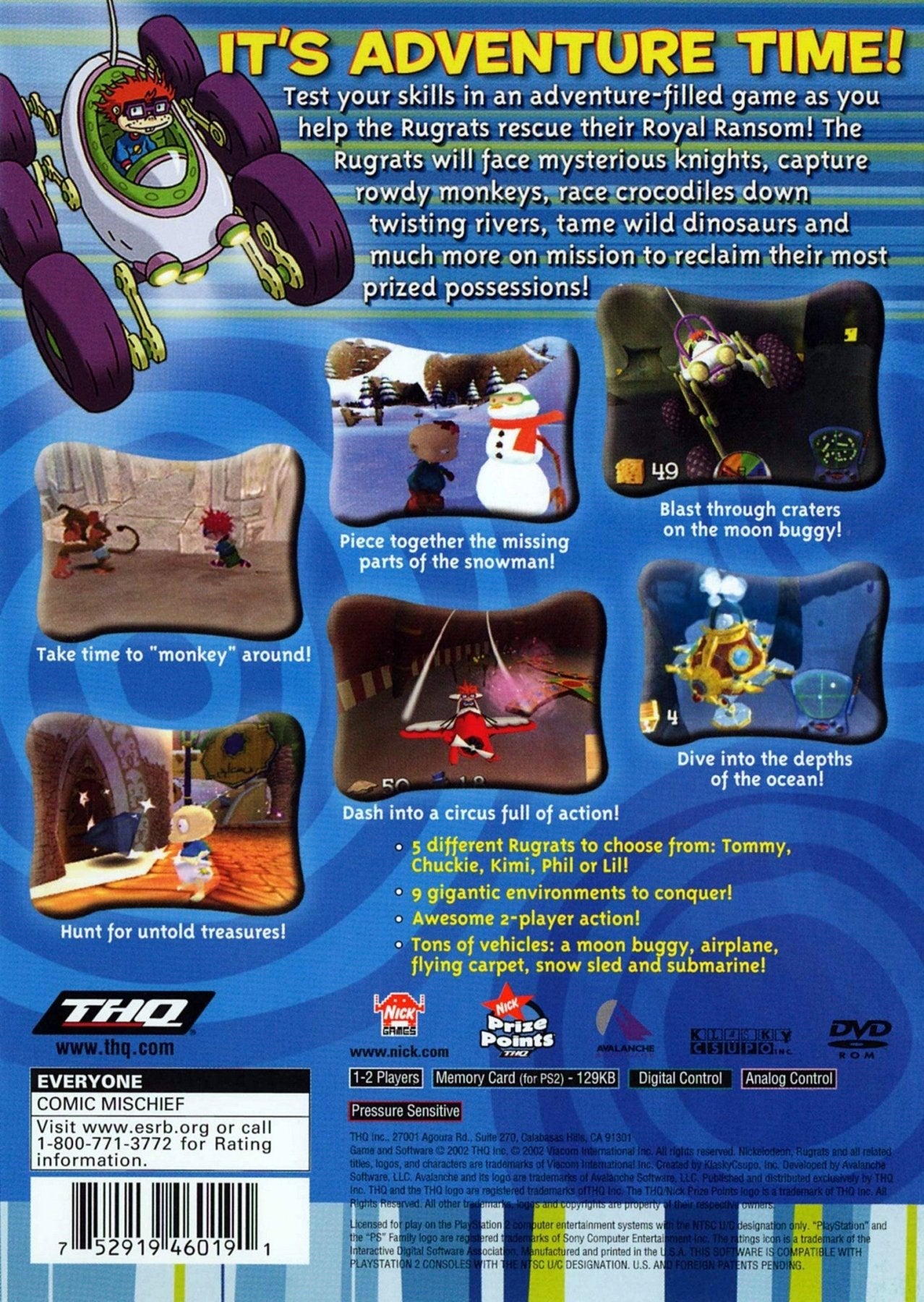 Rugrats Royal Ransom - Playstation 2 - Retro Island Gaming