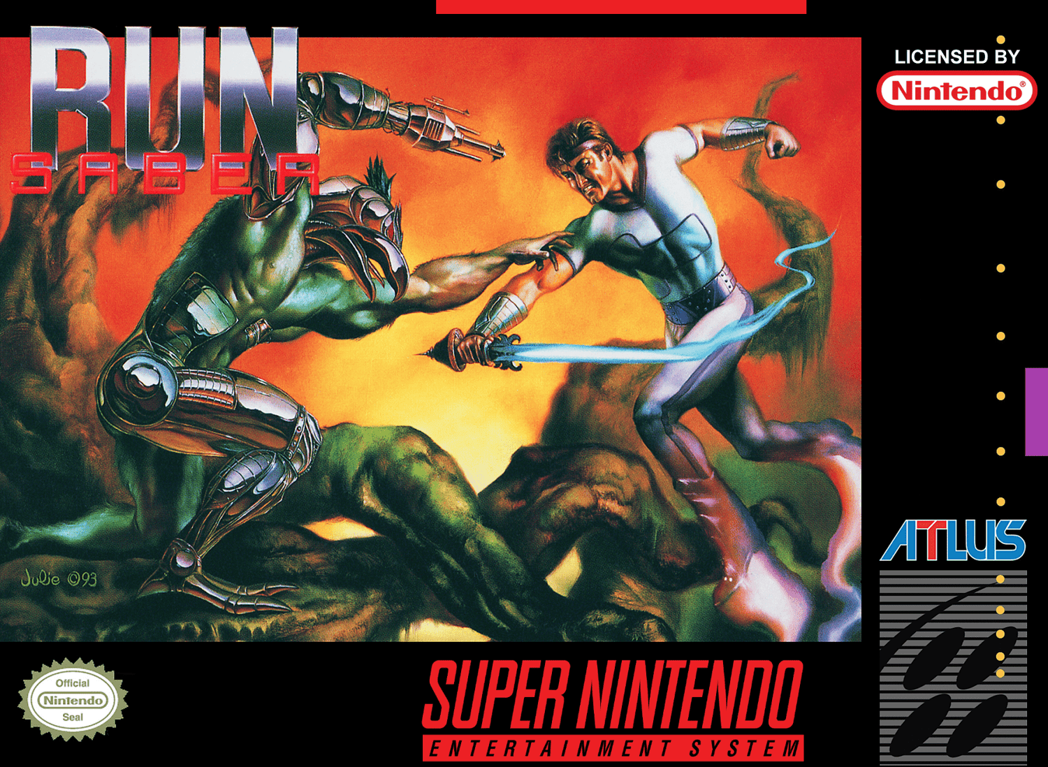 Run Saber - Super Nintendo - Retro Island Gaming