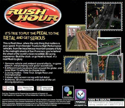 Rush Hour - Playstation - Retro Island Gaming