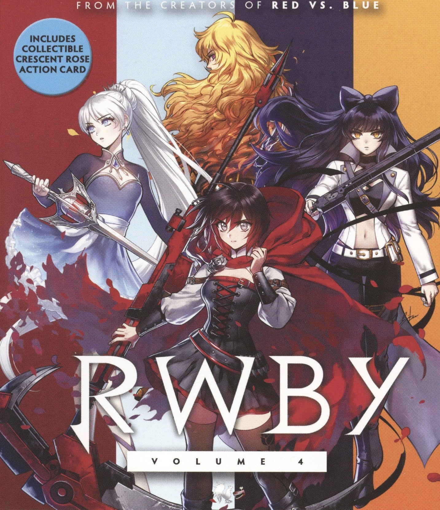 RWBY Vol. 4: It’s Also A Gun Special Edition - Blu - ray - Retro Island Gaming