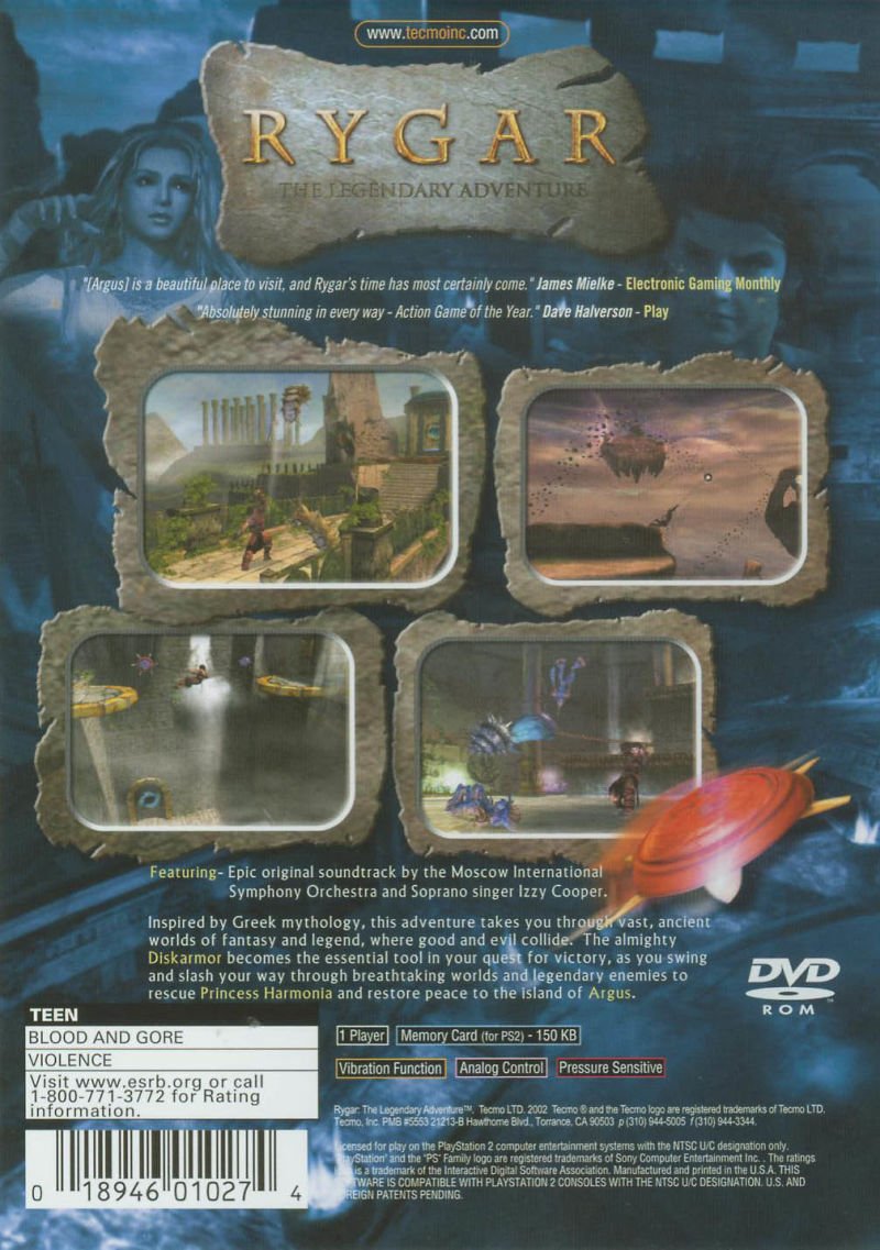 Rygar - Playstation 2 - Retro Island Gaming