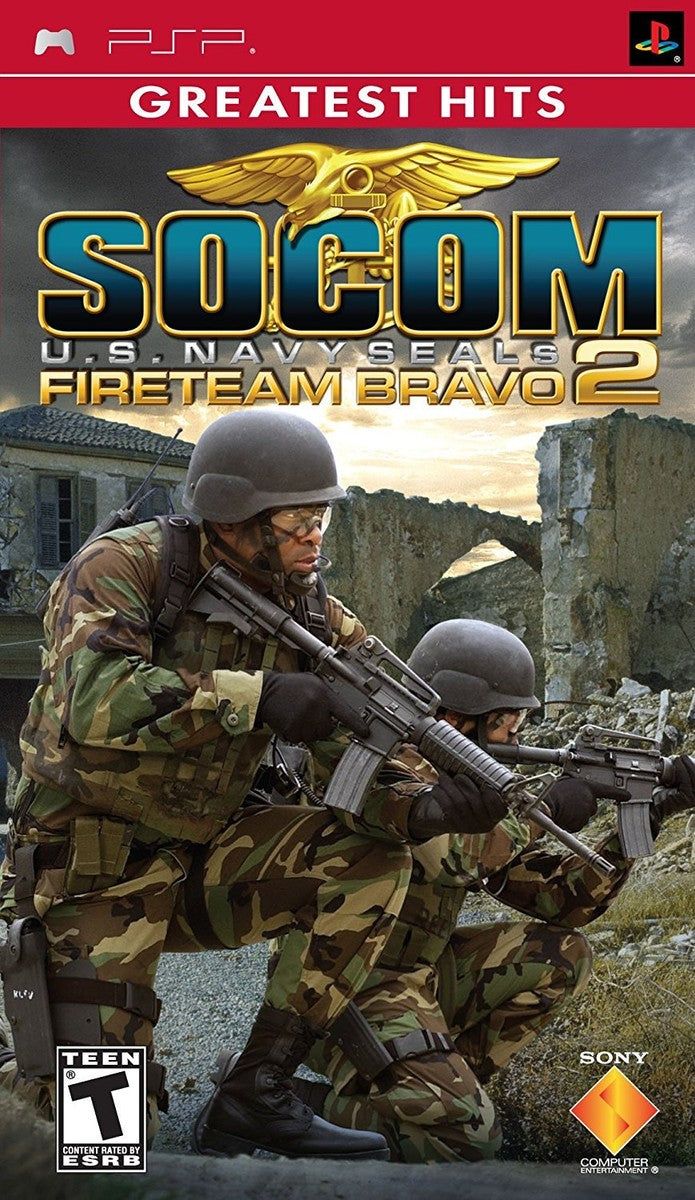 SOCOM US Navy Seals Fireteam Bravo 2 [Greatest Hits] - PSP