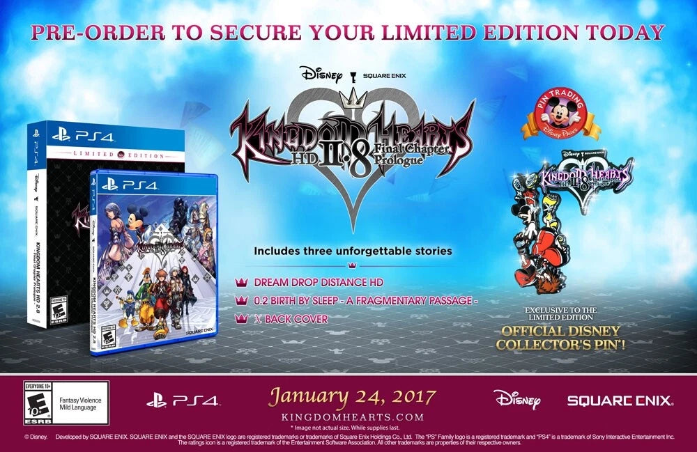Kingdom Hearts HD 2.8 Final Chapter Prologue [Limited Edition] - Playstation 4