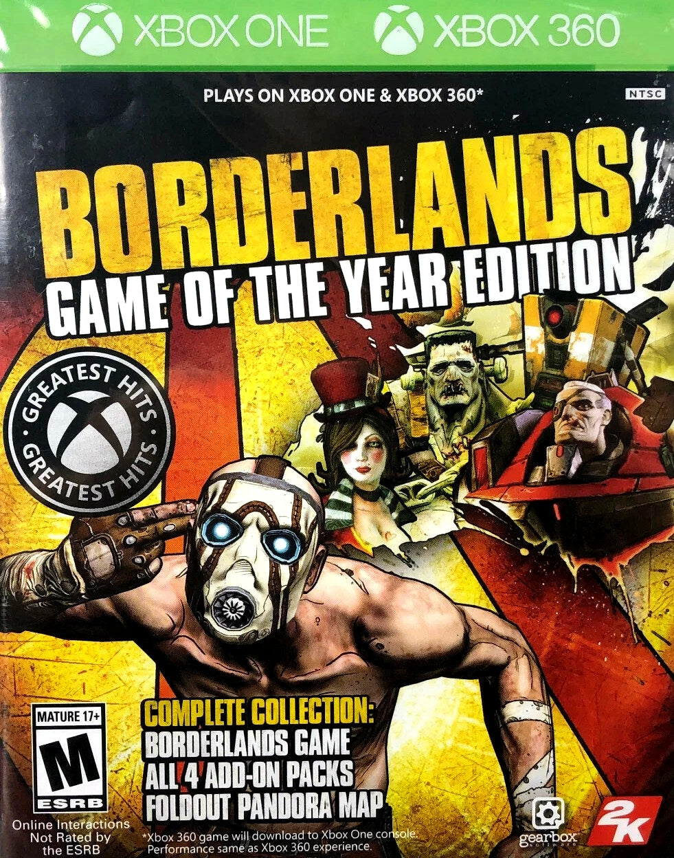 Borderlands Game Of The Year Edition [Greatest Hits] - Xbox One