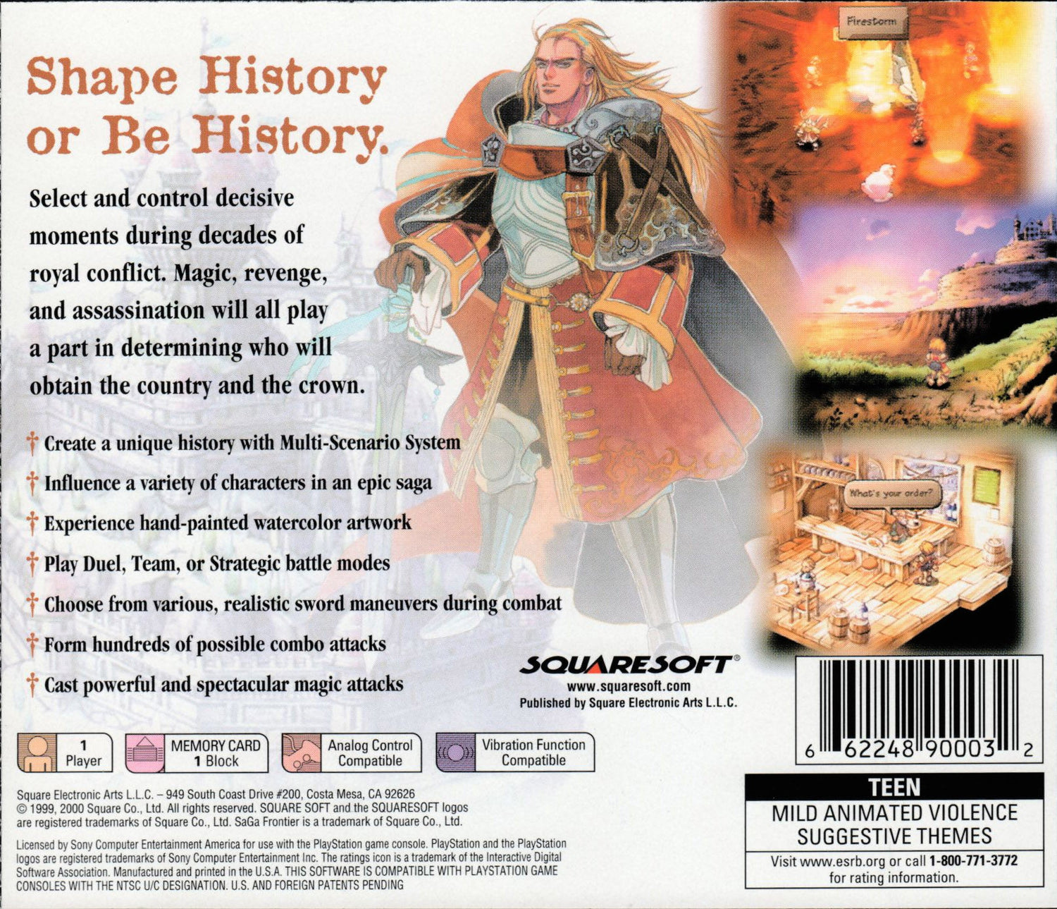 Saga Frontier 2 - Playstation - Retro Island Gaming
