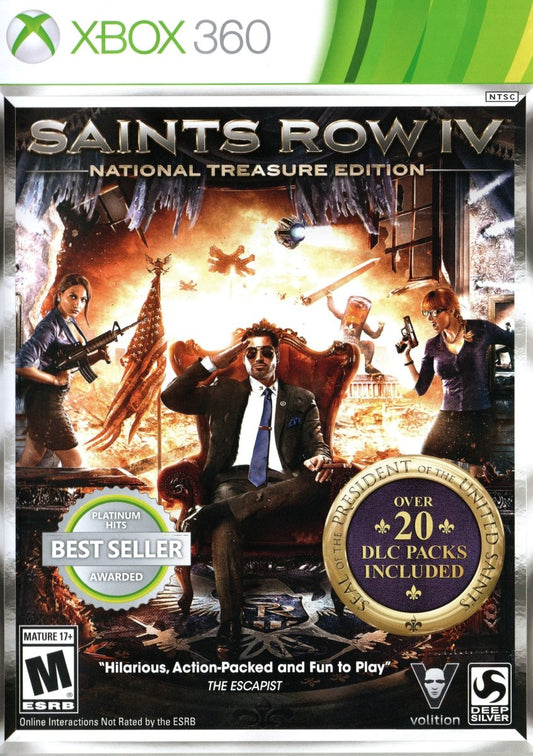 Saints Row IV: National Treasure Edition - Xbox 360 - Retro Island Gaming