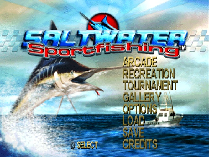 Saltwater Sport Fishing - Playstation - Retro Island Gaming