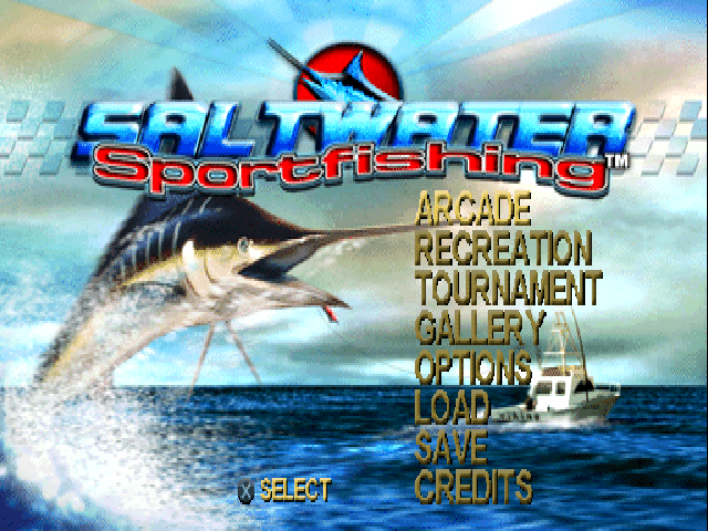 Saltwater Sport Fishing - Playstation - Retro Island Gaming