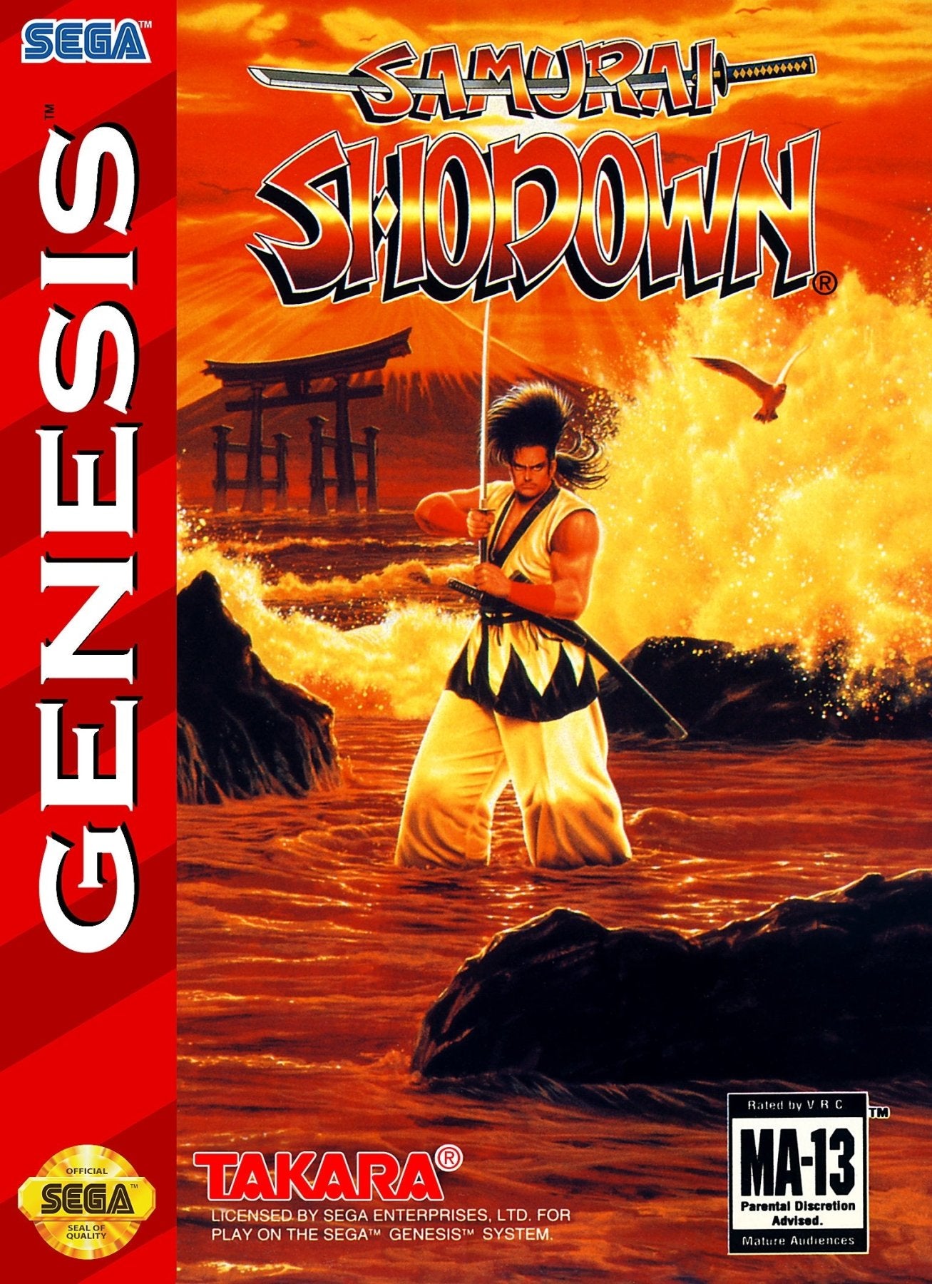 Samurai Shodown - Sega Genesis - Retro Island Gaming