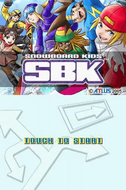 SBK Snowboard Kids - PAL Nintendo DS - Retro Island Gaming