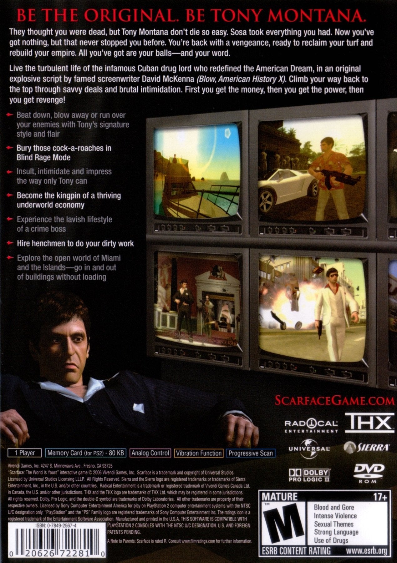 Scarface the World is Yours - Playstation 2 - Retro Island Gaming
