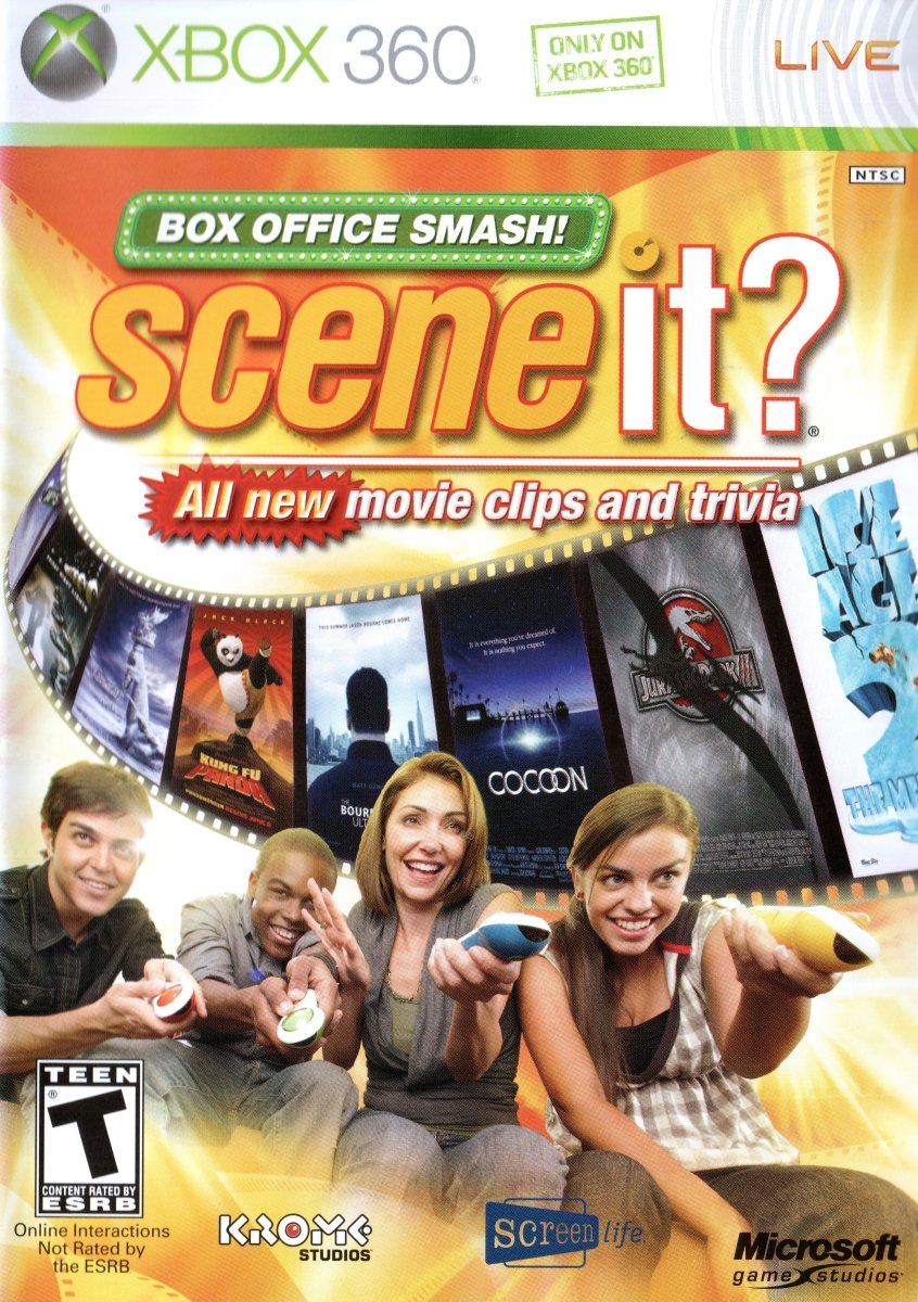 Scene it? Box Office Smash - Xbox 360 - Retro Island Gaming