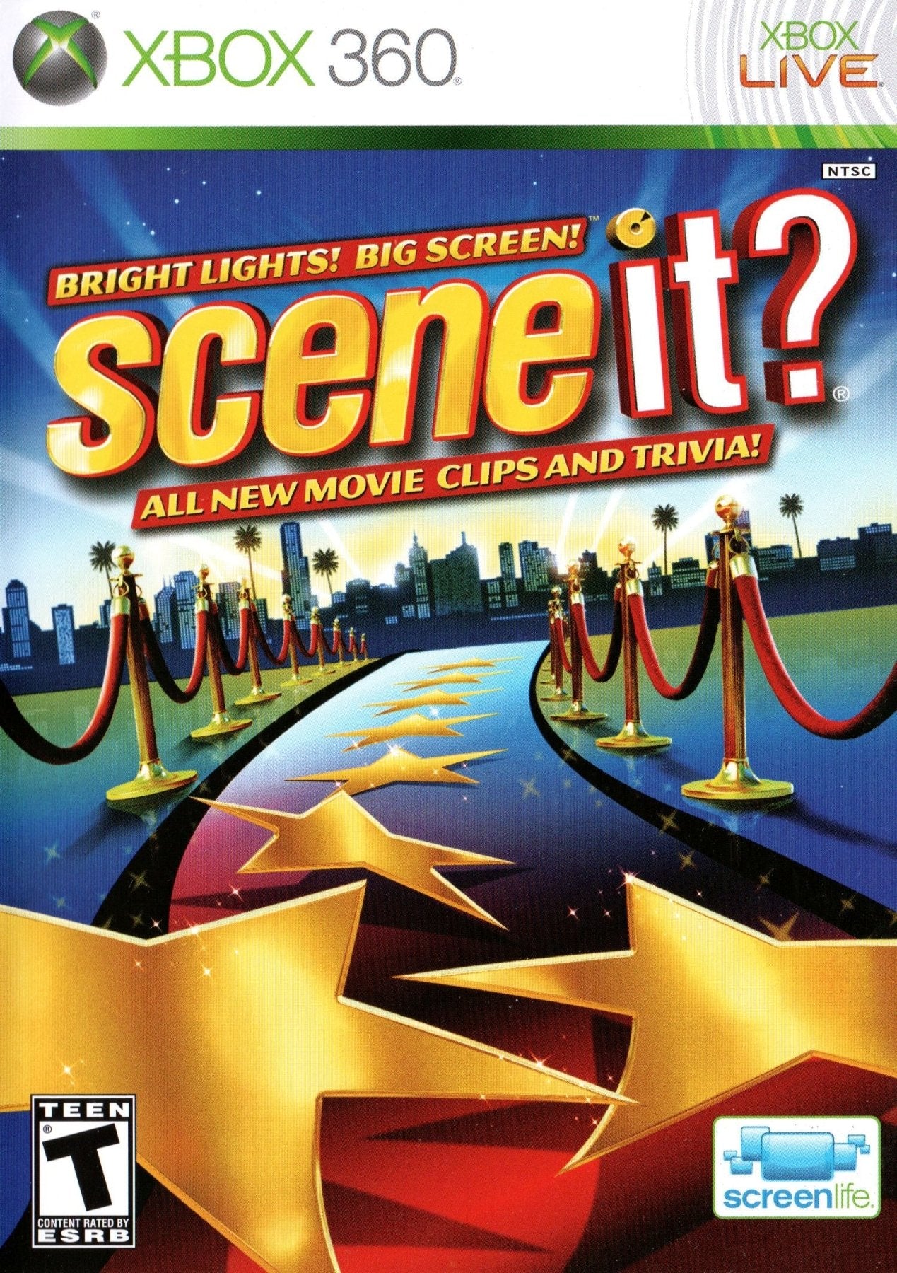 Scene It? Bright Lights! Big Screen! - Xbox 360 - Retro Island Gaming