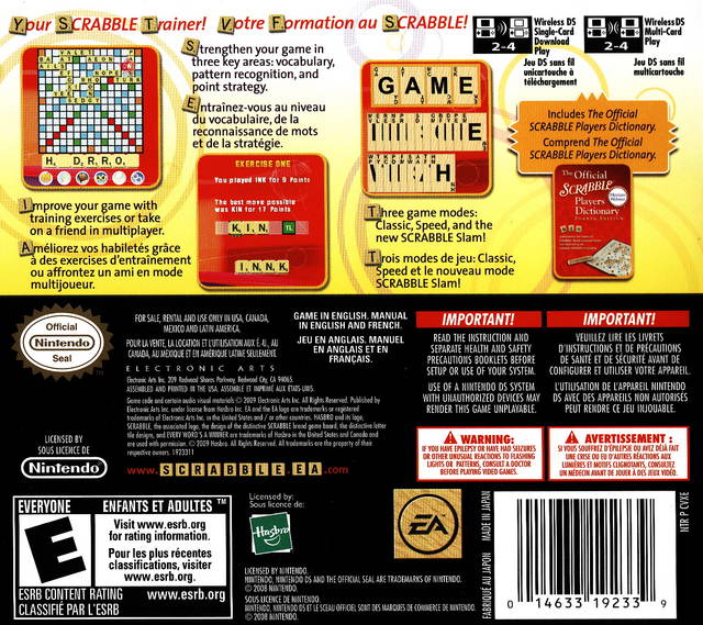 Scrabble - Nintendo DS - Retro Island Gaming