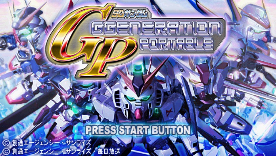 SD Gundam G Generation Portable - JP PSP - Retro Island Gaming