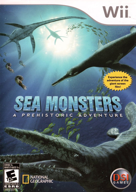 Sea Monsters Prehistoric Adventure - Wii - Retro Island Gaming