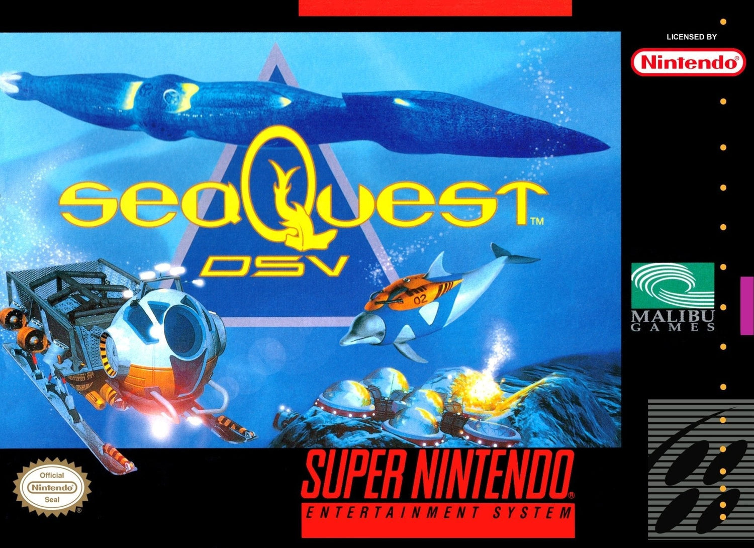 Sea Quest DSV - Super Nintendo - Retro Island Gaming