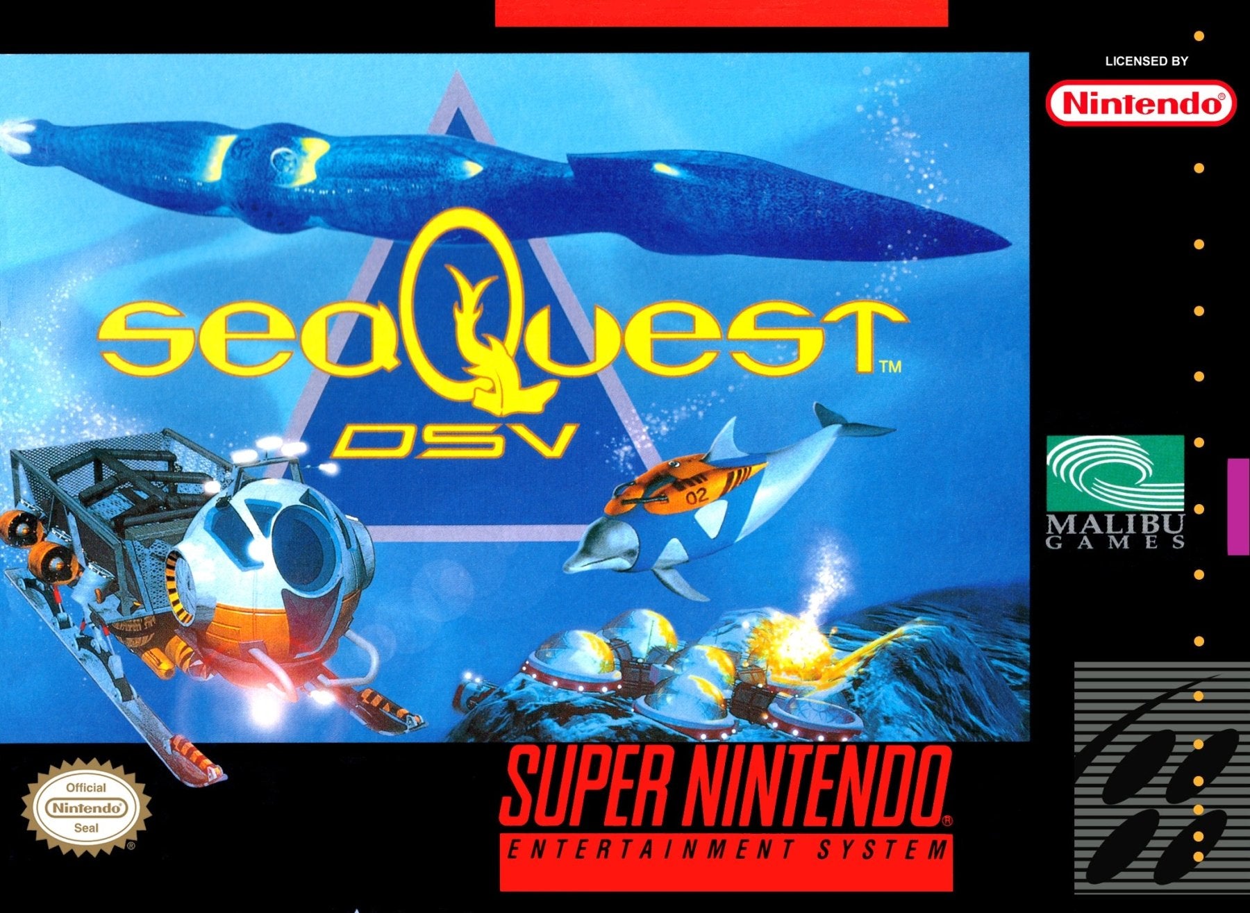 Sea Quest DSV - Super Nintendo - Retro Island Gaming