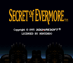 Secret of Evermore - Super Nintendo - Retro Island Gaming