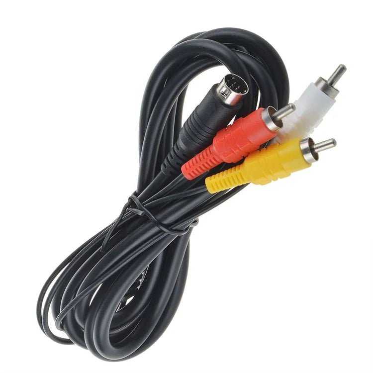 Sega Genesis 2 & 3 AV Composite Cable - xyab - Retro Island Gaming