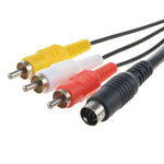 Sega Genesis 2 & 3 AV Composite Cable - xyab - Retro Island Gaming