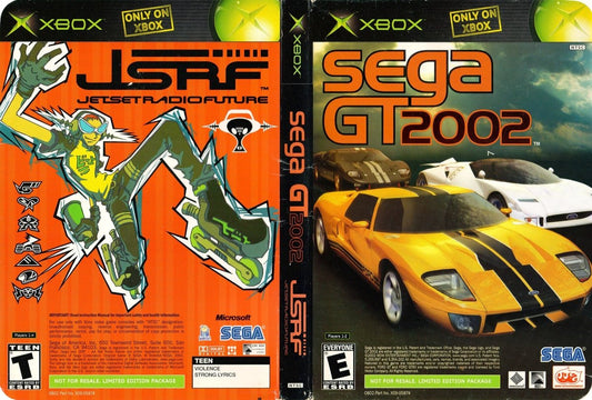 Sega GT 2002 & JSRF - Xbox - Retro Island Gaming