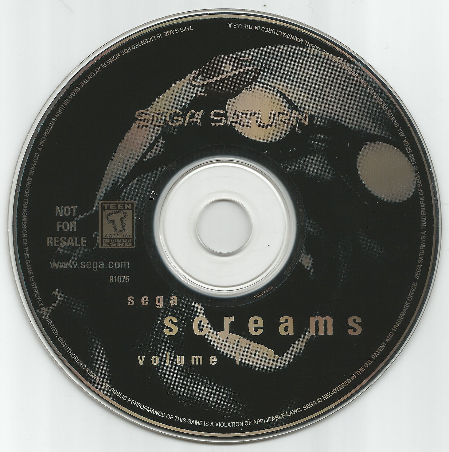 Sega Screams: Volume 1 - Sega Saturn - Retro Island Gaming