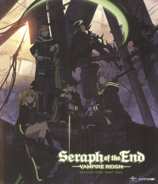 Seraph of the End: Vampire Reign: Season 1, Part 1 - Blu - ray - Retro Island Gaming