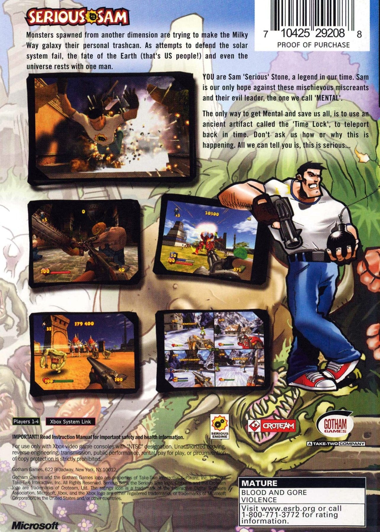Serious Sam - Xbox - Retro Island Gaming