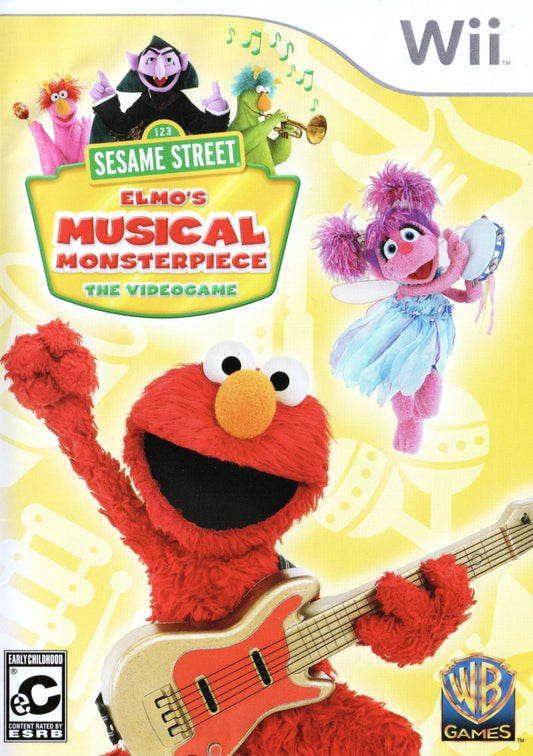 Sesame Street: Elmo's Musical Monsterpiece - Wii - Retro Island Gaming