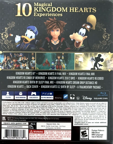 Kingdom Hearts All-in-One Package - Playstation 4