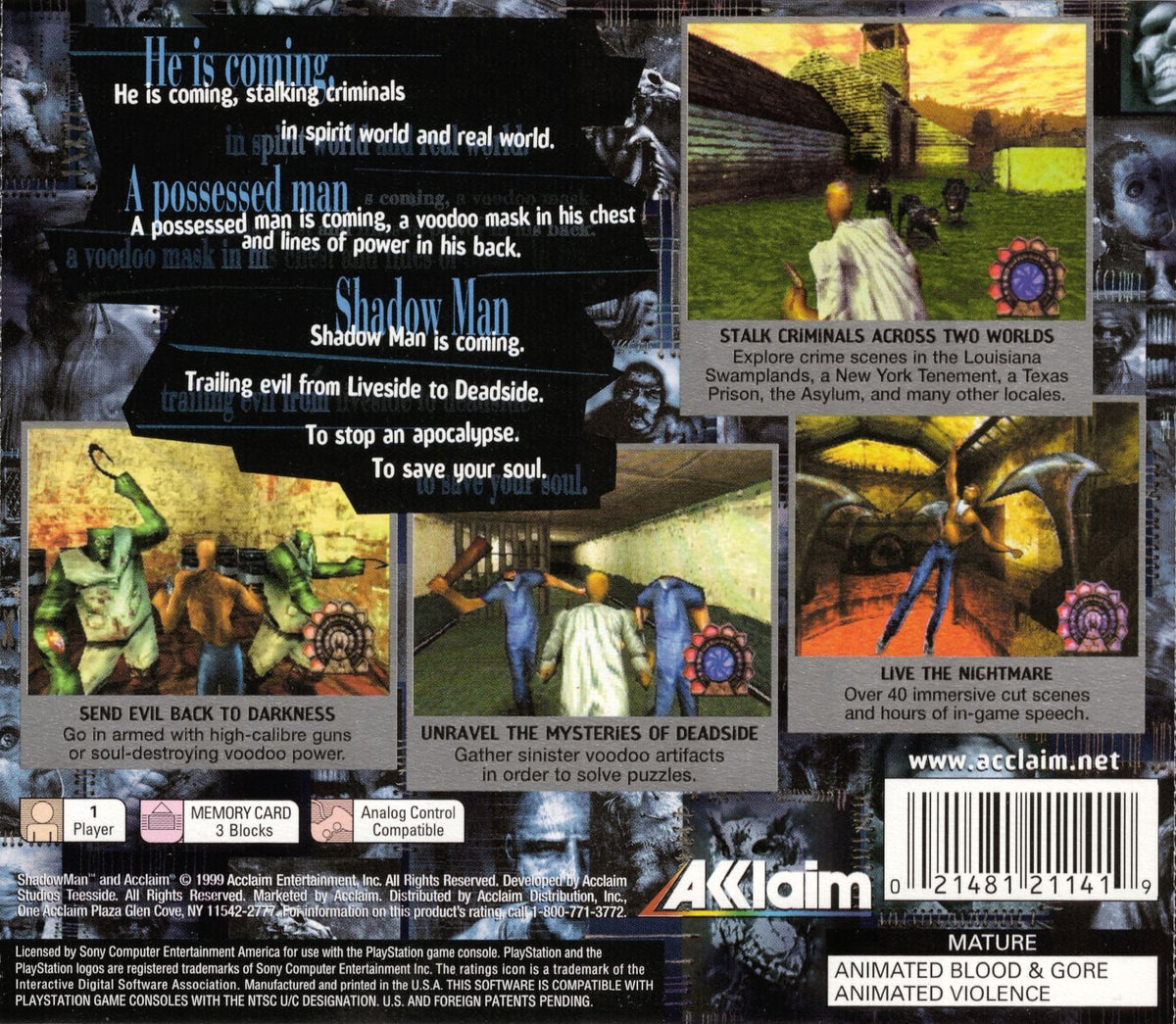 Shadow Man - Playstation - Retro Island Gaming