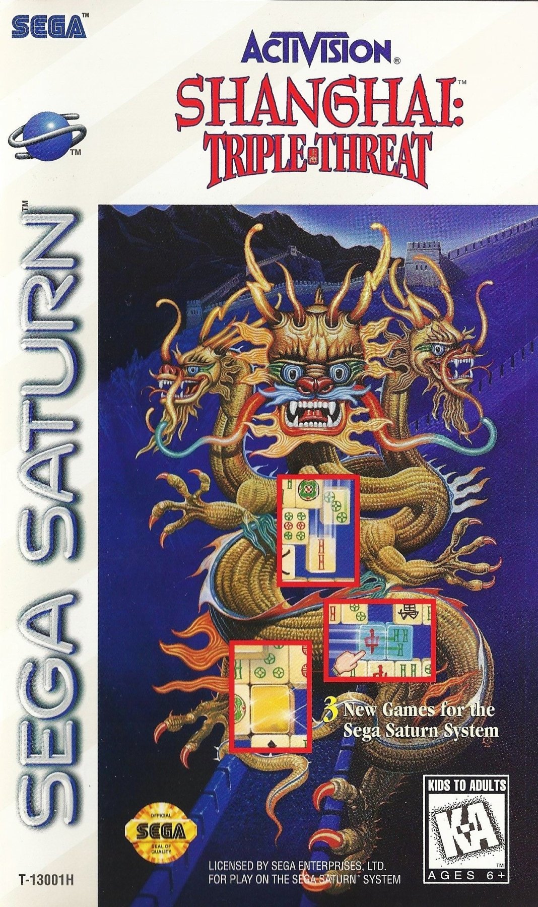 Shanghai Triple Threat - Sega Saturn - Retro Island Gaming