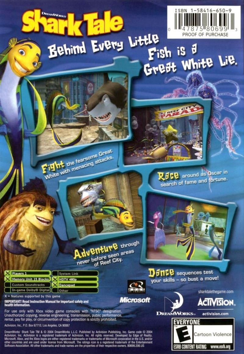 Shark Tale - Xbox - Retro Island Gaming