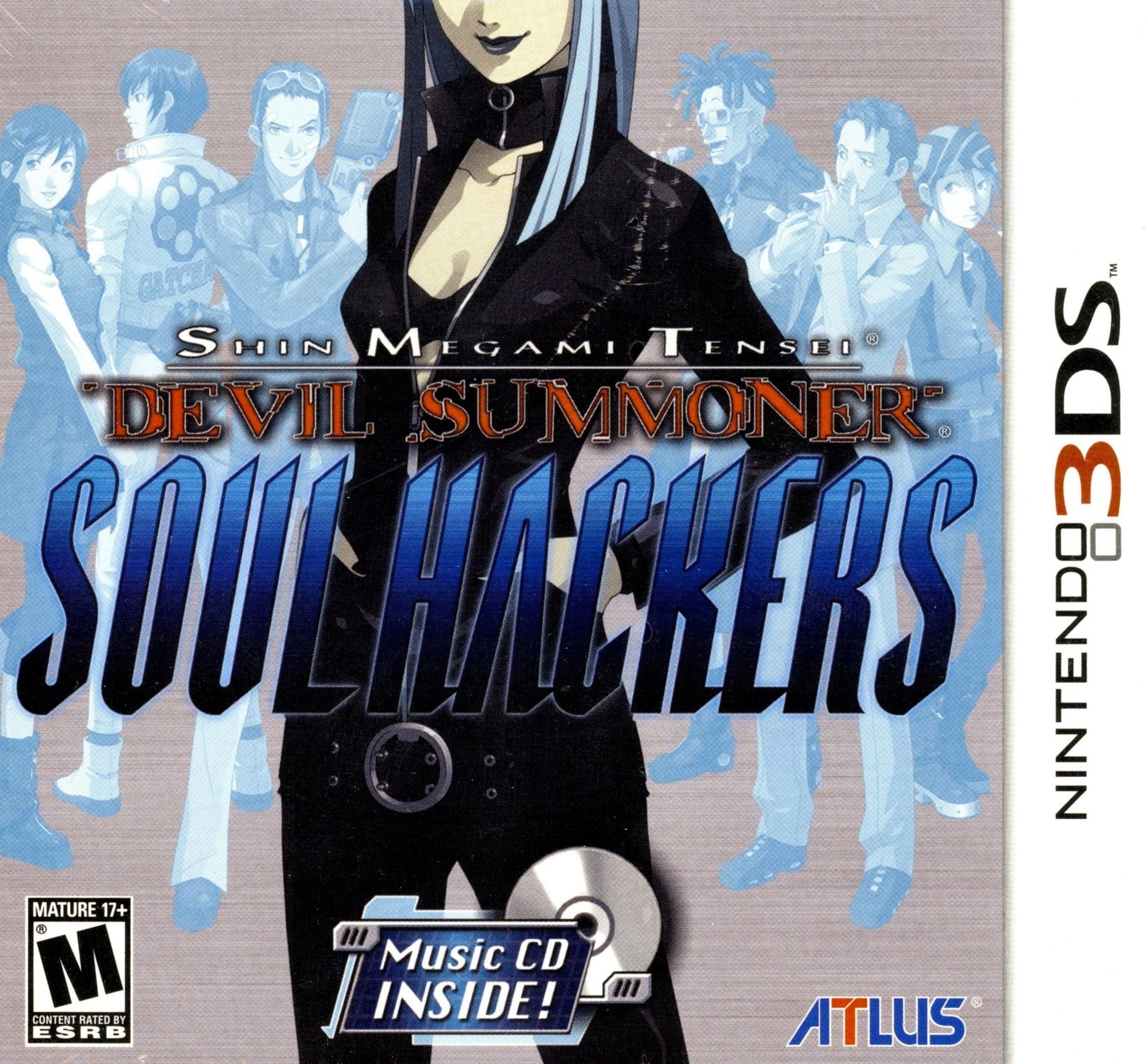 Shin Megami Tensei: Devil Summoner: Soul Hackers [Soundtrack Bundle] - Nintendo 3DS - Retro Island Gaming