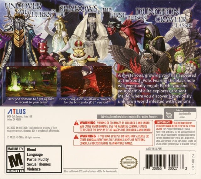 Shin Megami Tensei: Strange Journey Redux - Nintendo 3DS - Retro Island Gaming