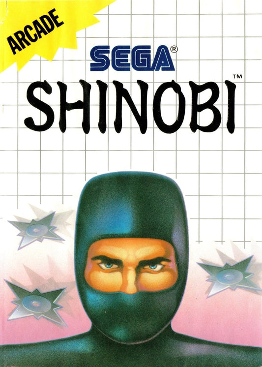 Shinobi - Sega Master System - Retro Island Gaming