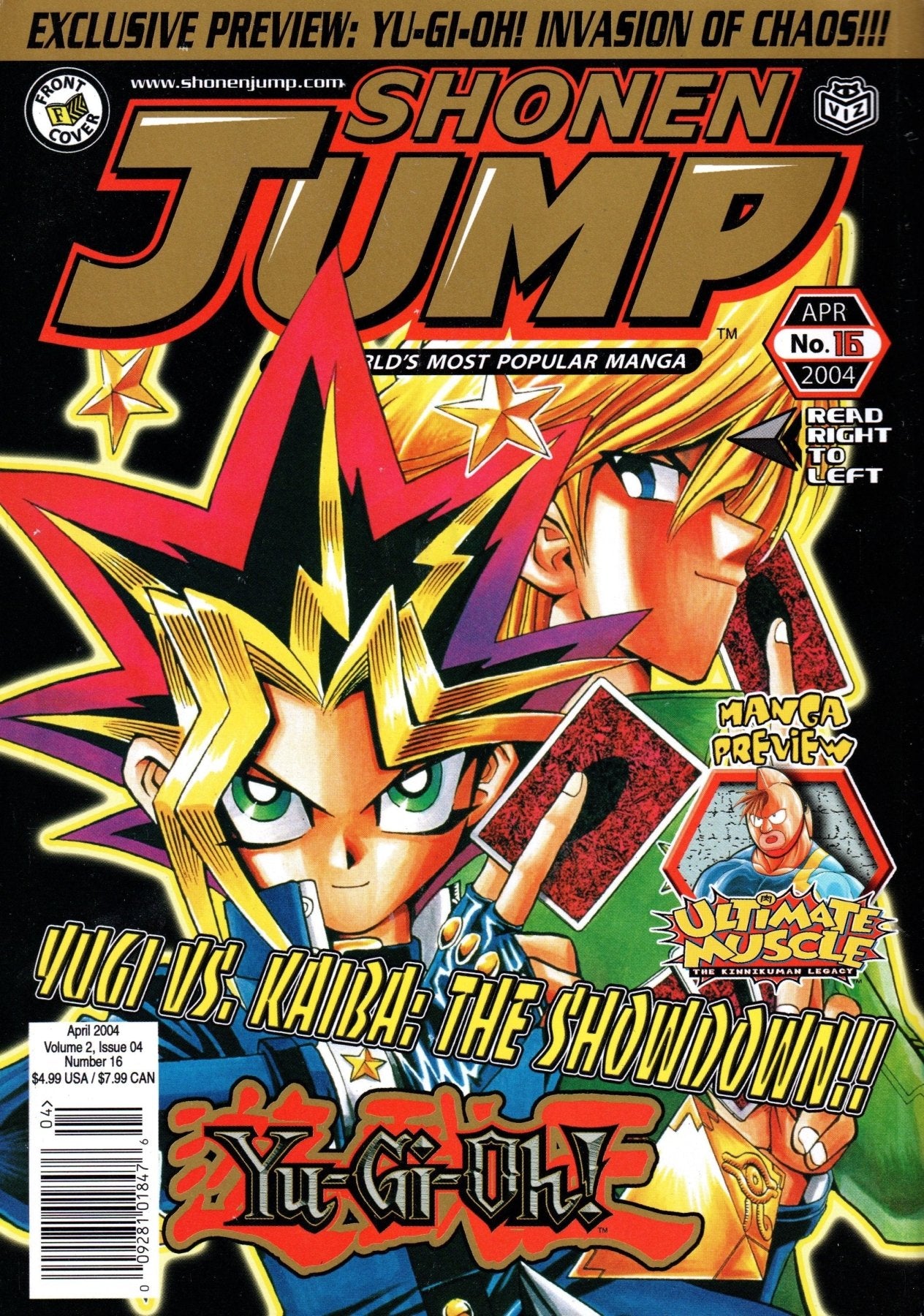 Shonen Jump: April 2004 Volume 2, Issue 4 - Magazine - Retro Island Gaming