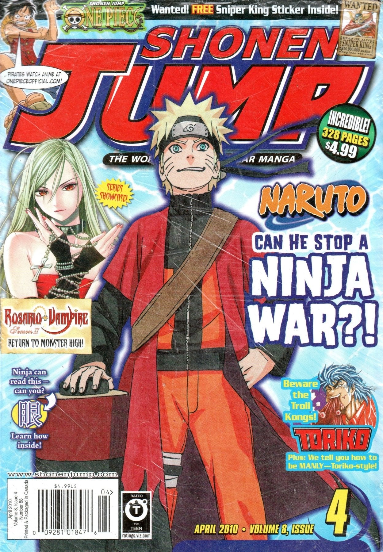 Shonen Jump: April 2010 Volume 8, Issue 4 - Magazine - Retro Island Gaming