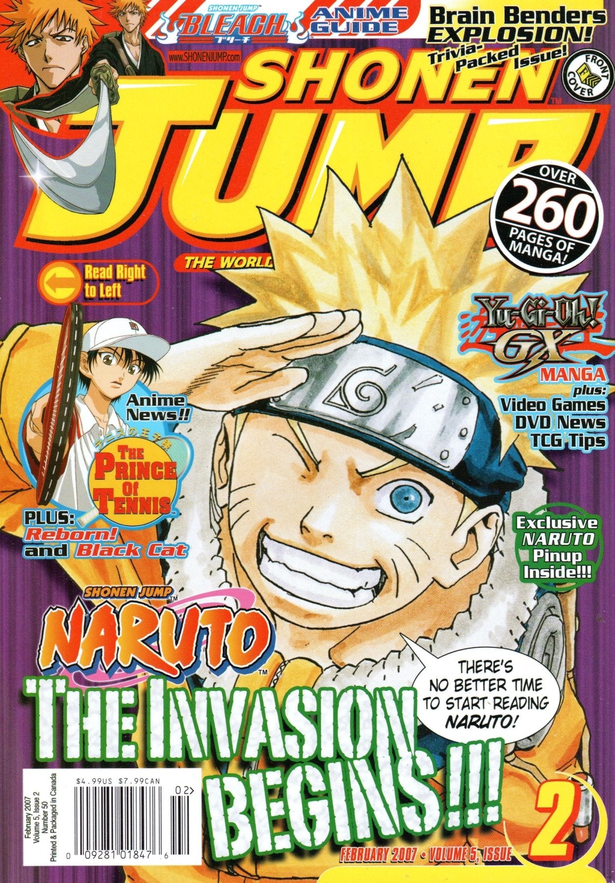 Shonen Jump: February 2007 Volume 5, Issue 2 - Magazine - Retro Island Gaming