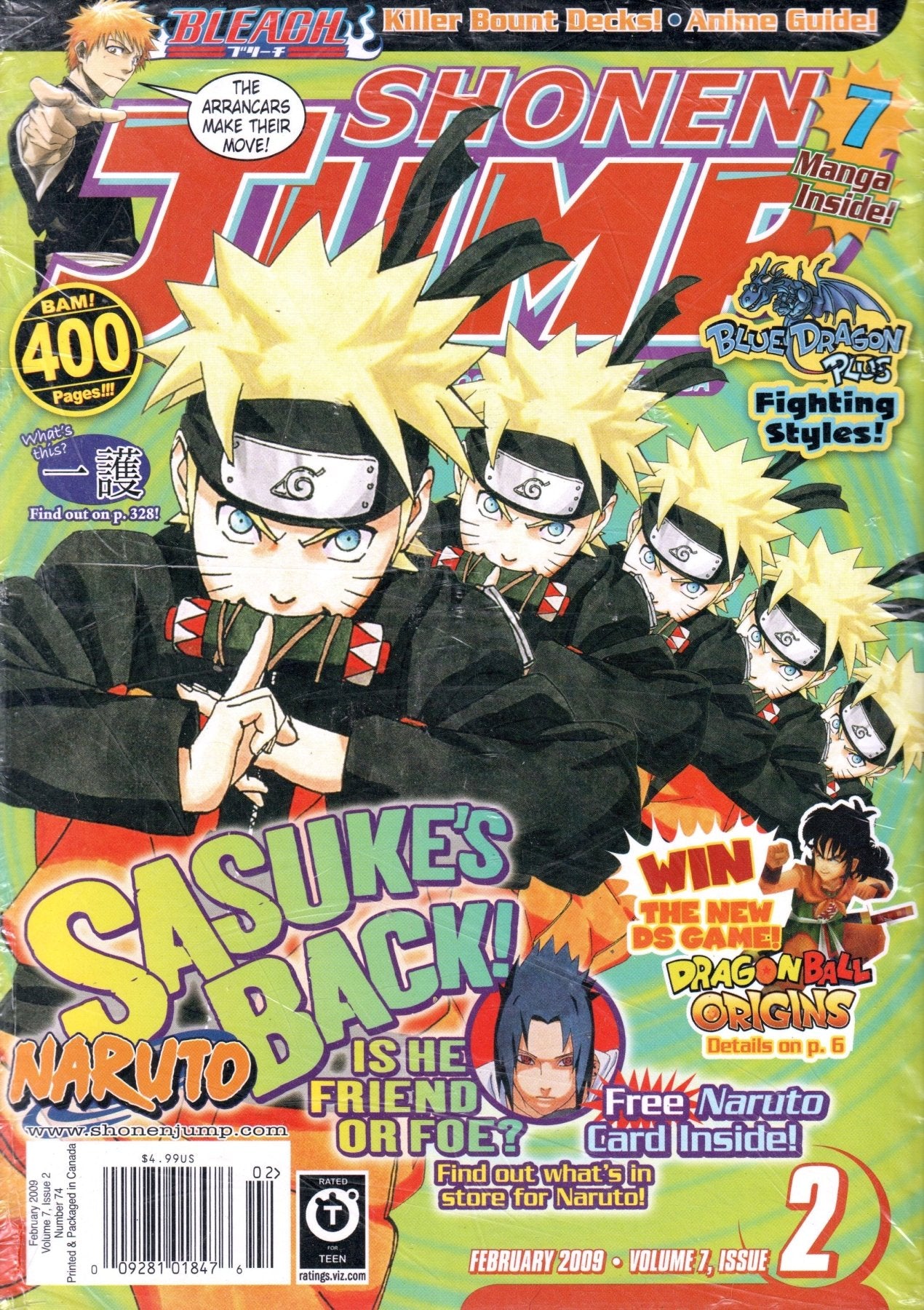 Shonen Jump: February 2009 Volume 7, Issue 2 - Magazine - Retro Island Gaming