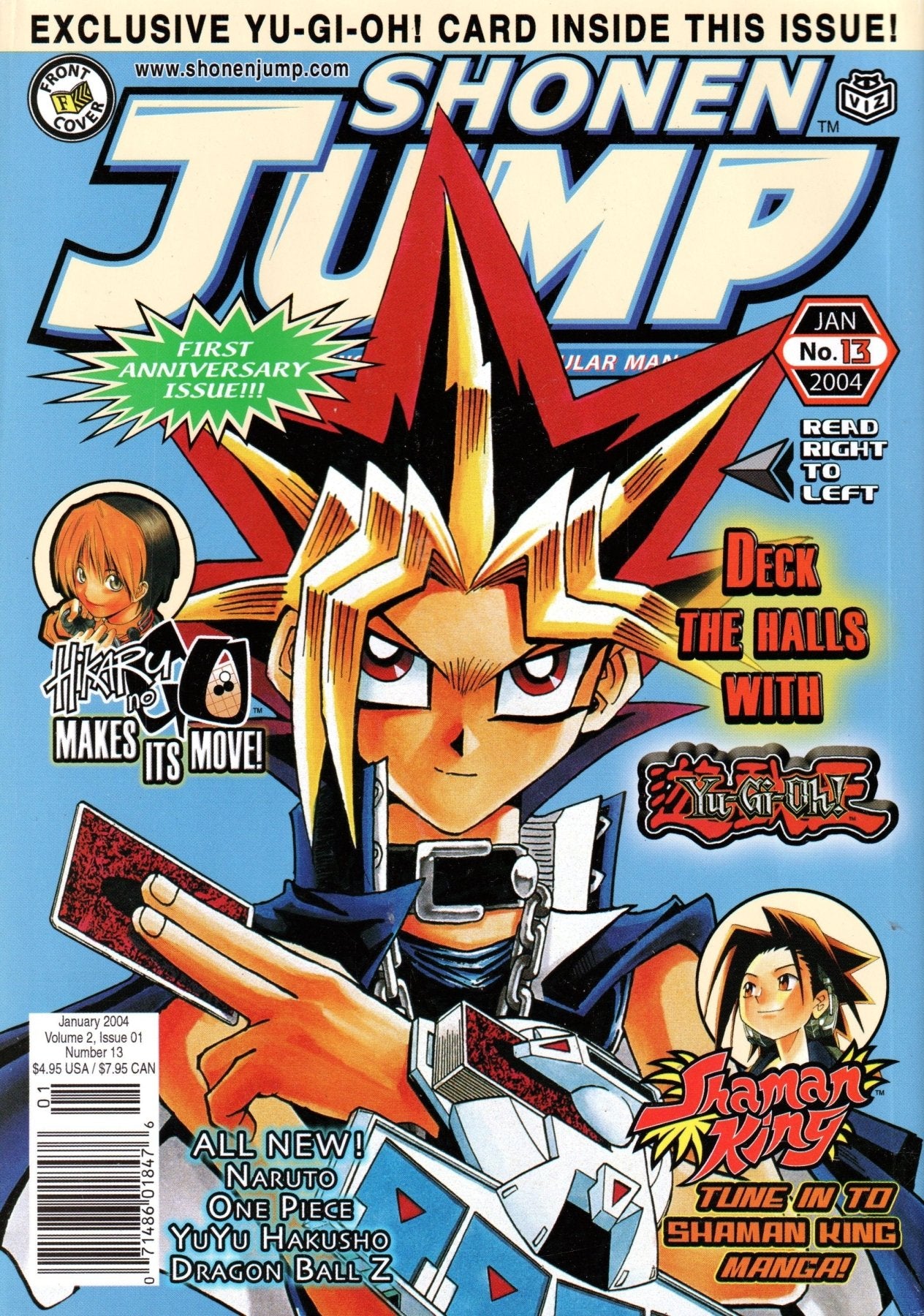 Shonen Jump: January 2004 Volume 2, Issue 1 - Magazine - Retro Island Gaming